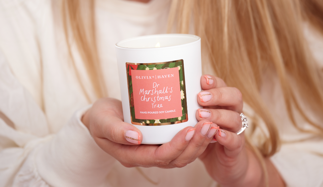 Dr Marshall's Christmas Tree | Olivia's Haven Luxury Home Fragrance | Hand Poured in Northern Ireland