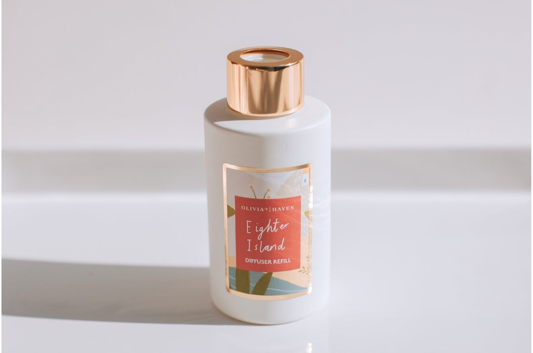 Eighter Island Reed Diffuser Refill | Olivia's Haven Luxury Home Fragrance