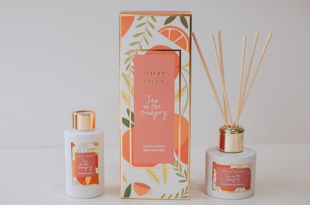 Tea in the Orangery Diffuser + Refill Bundle