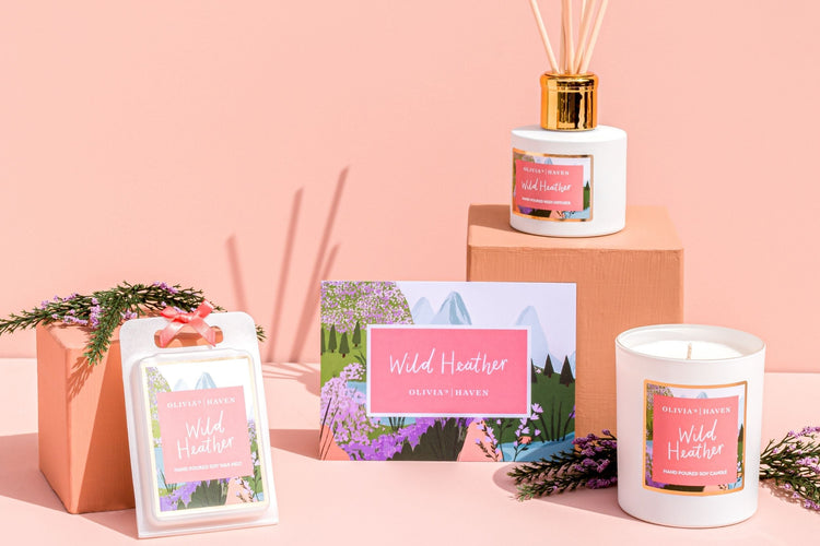 Wild Heather - Reed Diffuser - Olivia's Haven  - Reed Diffuser