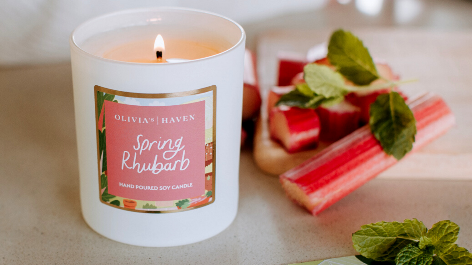 New Limited Edition Scent | Spring Rhubarb