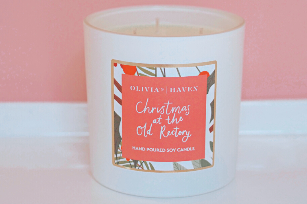 Christmas at the Old Rectory - 3 Wick - Soy Candle