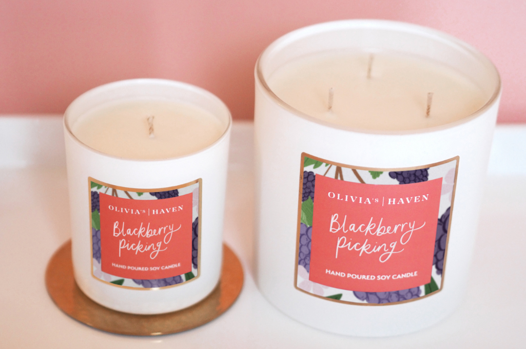 Blackberry Picking - 3 Wick - Soy Candle