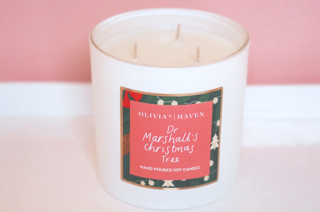 Dr Marshall's Christmas Tree - 3 Wick - Soy Candle