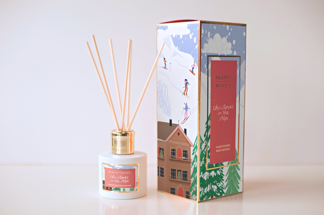 Christmas in the Alps - Reed Diffuser