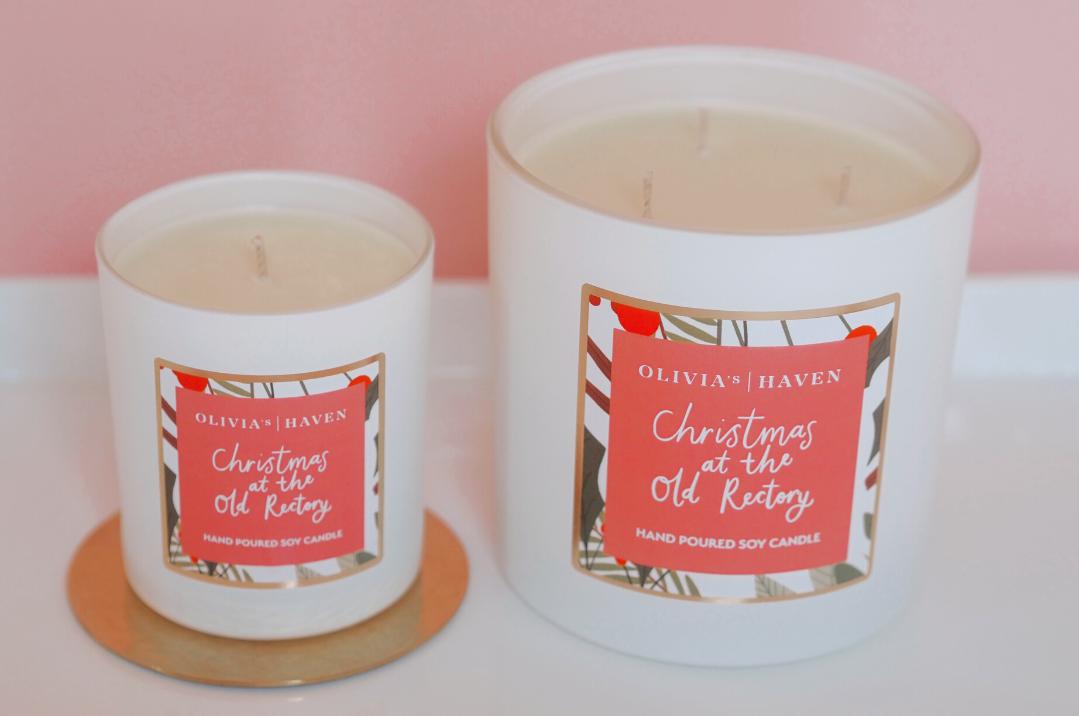 Christmas at the Old Rectory - 3 Wick - Soy Candle