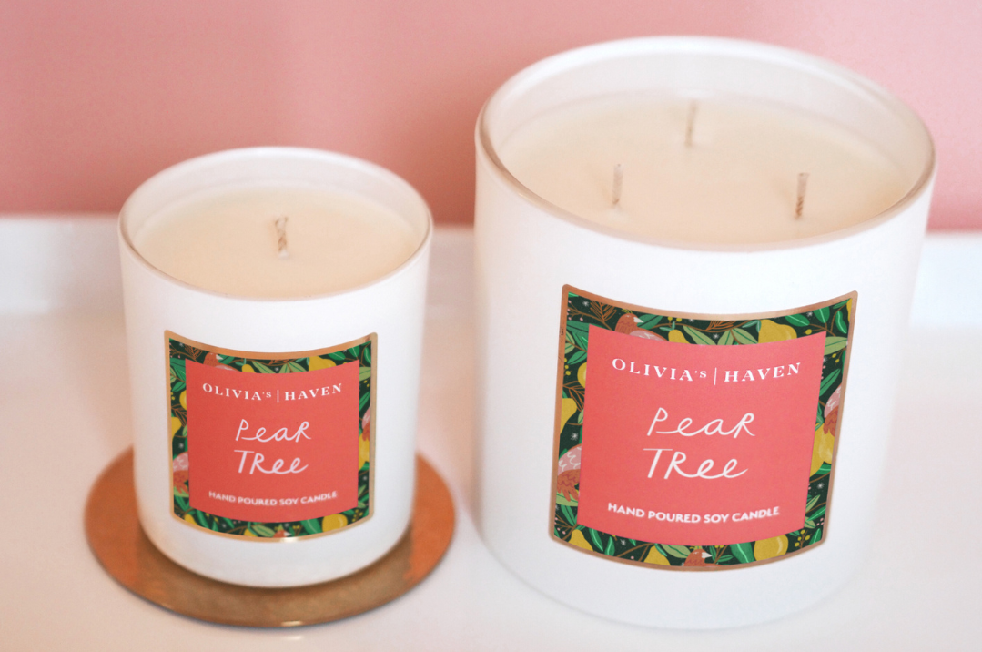 Pear Tree- 3 Wick - Soy Candle