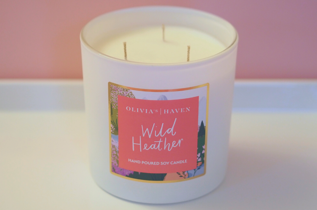 Wild Heather - 3 Wick - Soy Candle