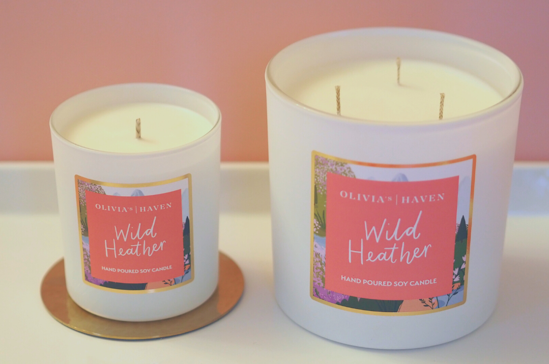 Wild Heather - 3 Wick - Soy Candle
