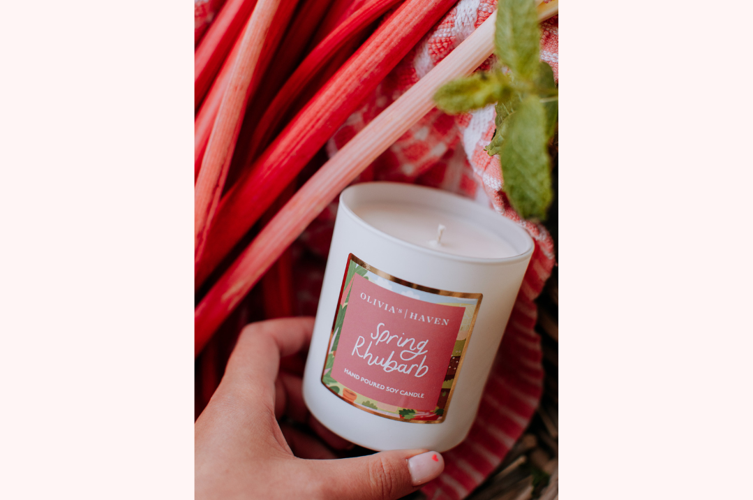 Spring Rhubarb - Soy Candle