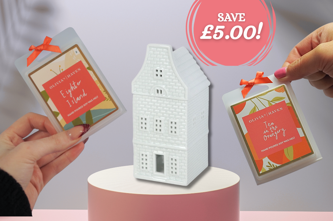 White House Burner + Any 2 Wax Melts - £39