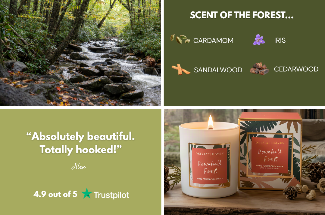 Downhill Forest - Soy Candle