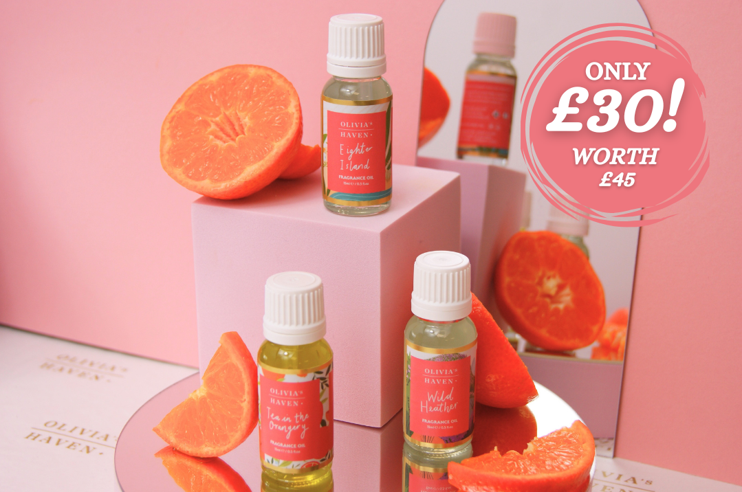 Any 3 Fragrance Oils for £30 (Save £15)