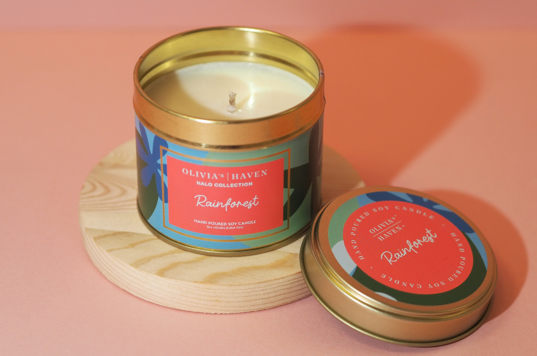 Rainforest - Tin Candle