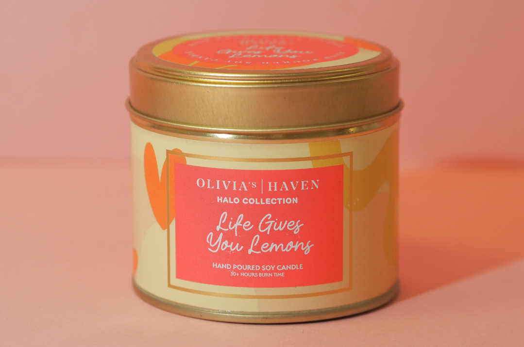 Life Gives You Lemons - Tin Candle