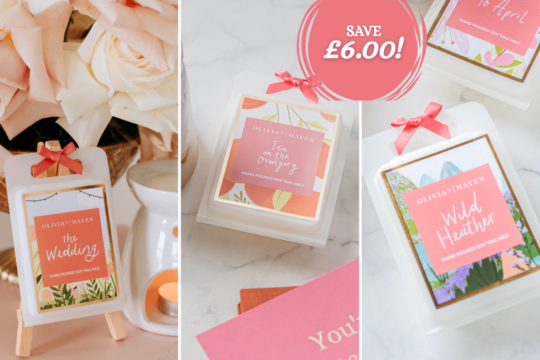 Any 3 Wax Melts for £30 (Save £6)