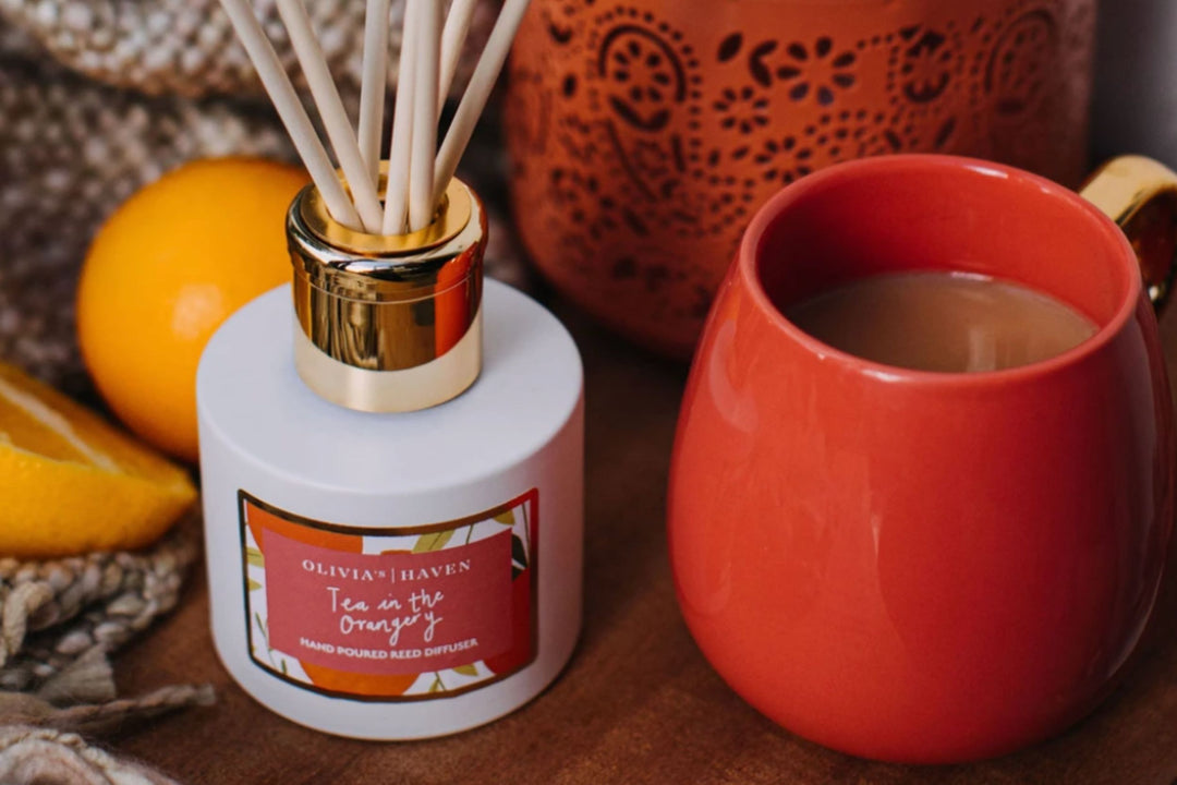 Tea in the Orangery - Reed Diffuser - Olivia's Haven  - Reed Diffuser