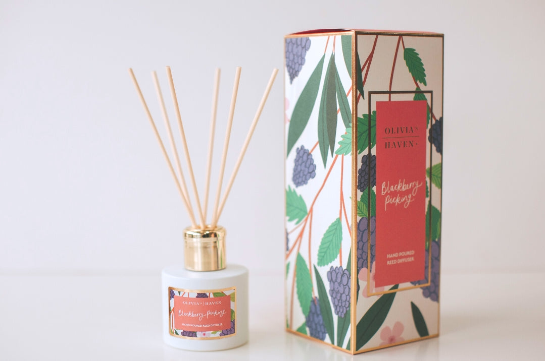 Diffuser Hateberry Blackberry Picking Reed Diffuser – Olivia's Haven