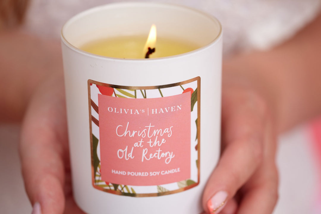 Christmas at the Old Rectory - Soy Candle - Olivia's Haven  - Candle