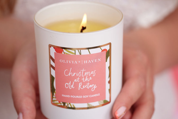 Christmas at the Old Rectory - Soy Candle - Olivia's Haven  - Candle