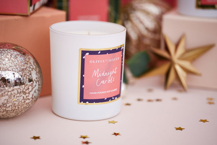 Christmas Soy Candle Trio - Olivia's Haven  - Candle