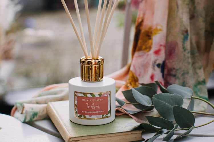To April - Reed Diffuser - Olivia's Haven  - Reed Diffuser