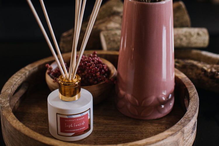 Irish Fireside - Reed Diffuser - Olivia's Haven  - Reed Diffuser