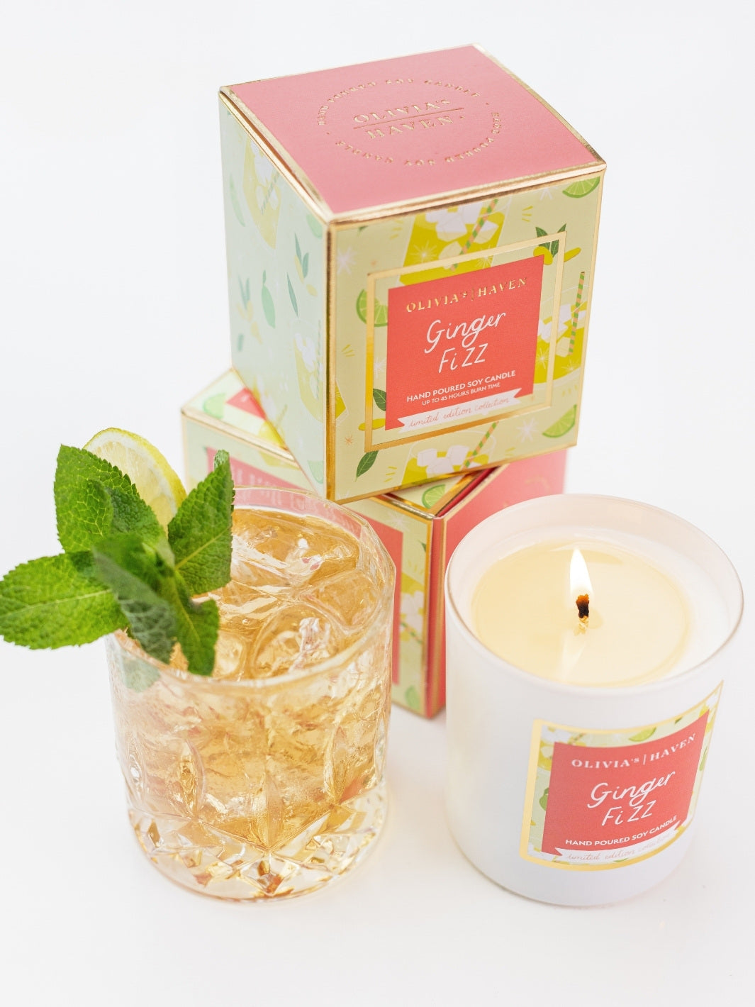 Ginger Fizz - Soy Candle (Limited Edition)