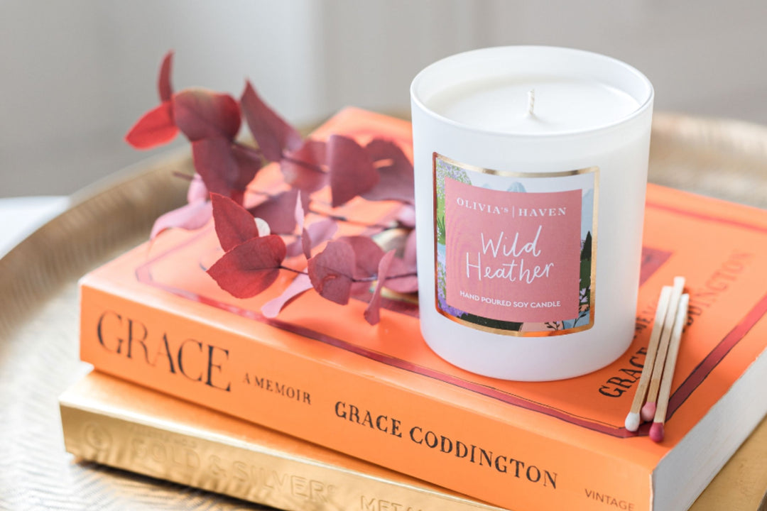 Wild Heather - Soy Candle - Olivia's Haven  - Candle
