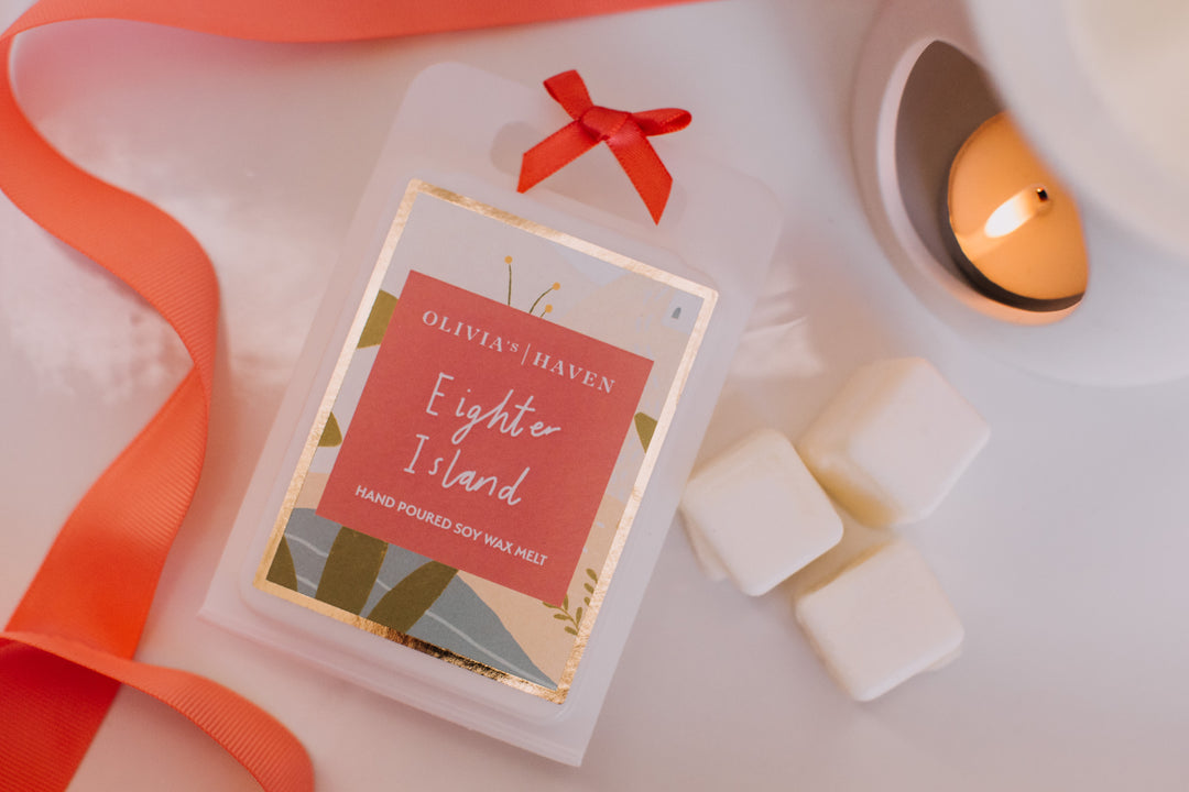 Eighter Island Soy Wax Melts | Olivia's Haven Luxury Home Fragrance